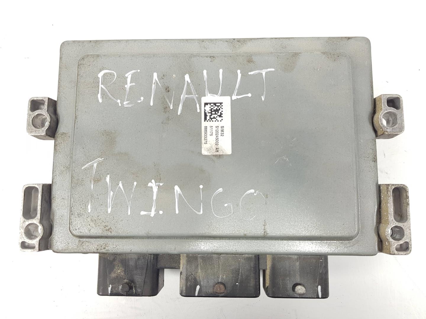 RENAULT Twingo 1 generation (1993-2007) Calculateur d'unité de commande du moteur 8200774747,8200774747 19801102