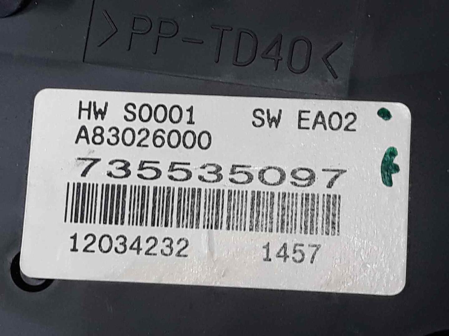 FIAT Ducato 3 generation (2006-2024) Klímaszabályozó egység 735535097,A83026000,735535097 19681514