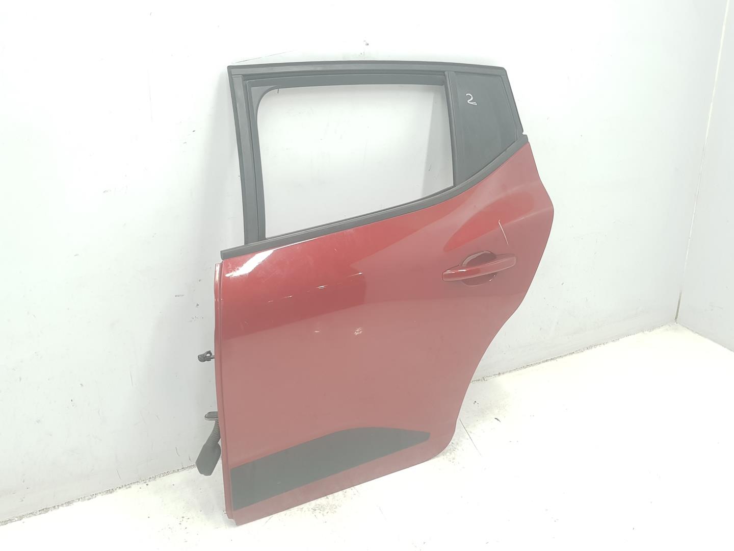 DACIA Sandero 2 generation (2013-2020) Rear Left Door 821016131R, COLORROJO, 1141CB 24218844