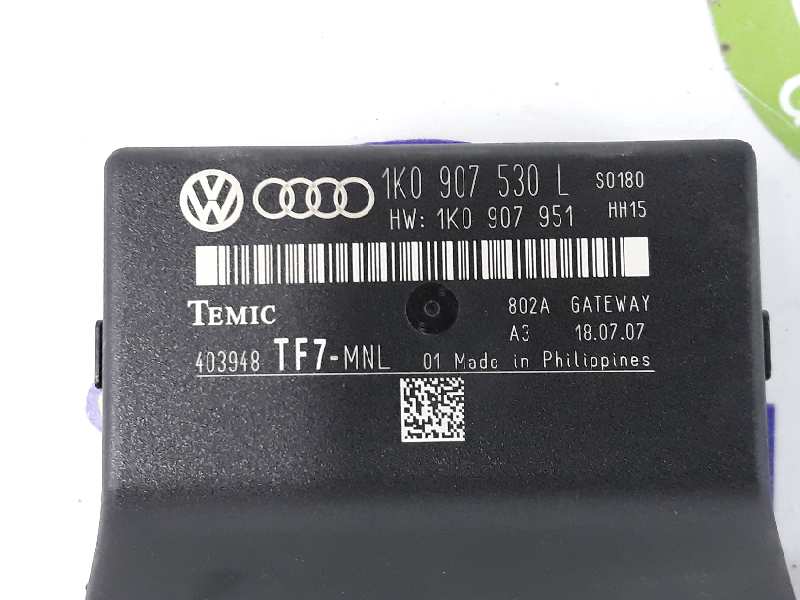 AUDI TT 8J (2006-2014) Unitate de control Gateway 1K0907530L, 403948TF7MNL 19626960