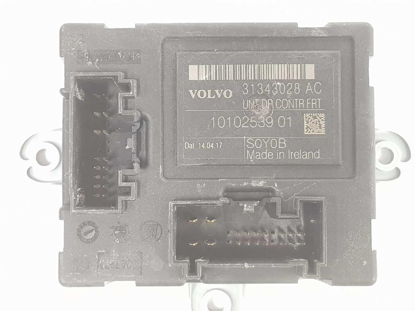 VOLVO XC60 1 generation (2008-2017) Другие блоки управления 31343028AC, 31343028AC, DELANTERODERECHO 19749782