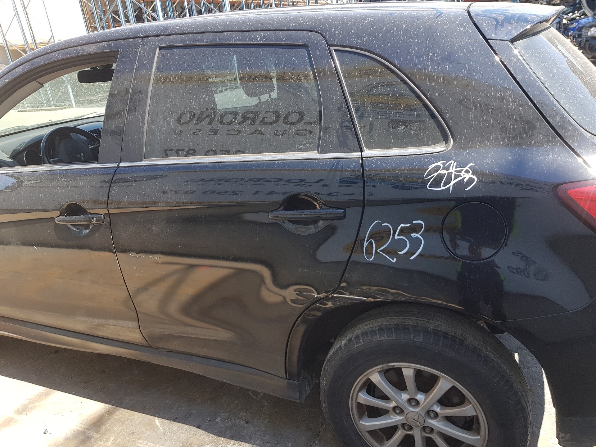 MITSUBISHI ASX 1 generation (2010-2020) Правий сонцезахисний козирок 7620B020HA,7620B020HA 24251107