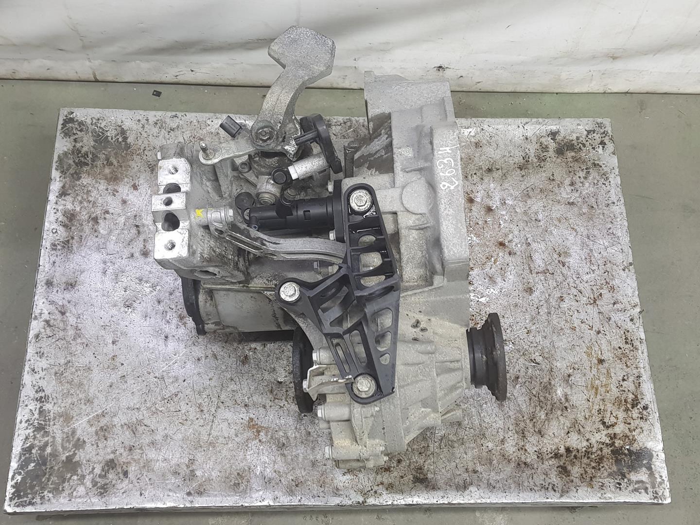 SKODA Octavia 2 generation (2004-2013) Gearbox 0A4300046E,0A4300046EX,LHW 19652897