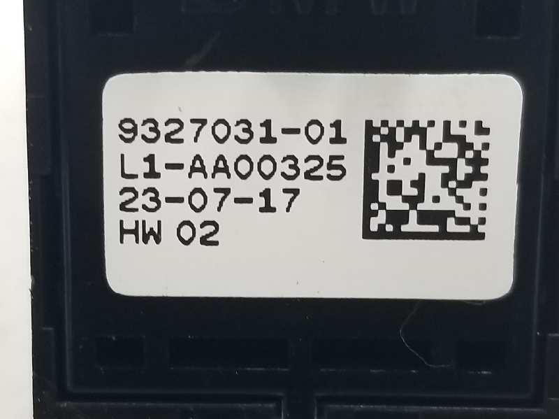 BMW X3 G01 (2017-2024) Front høyre dør vindusbryter 61319327031, 61319327031, 2222DL 24111541