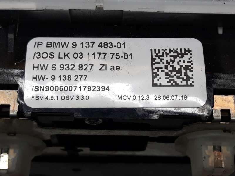 BMW 1 Series E81/E82/E87/E88 (2004-2013) Other Interior Parts 61319137483, 61319225477, 9137483 19584467