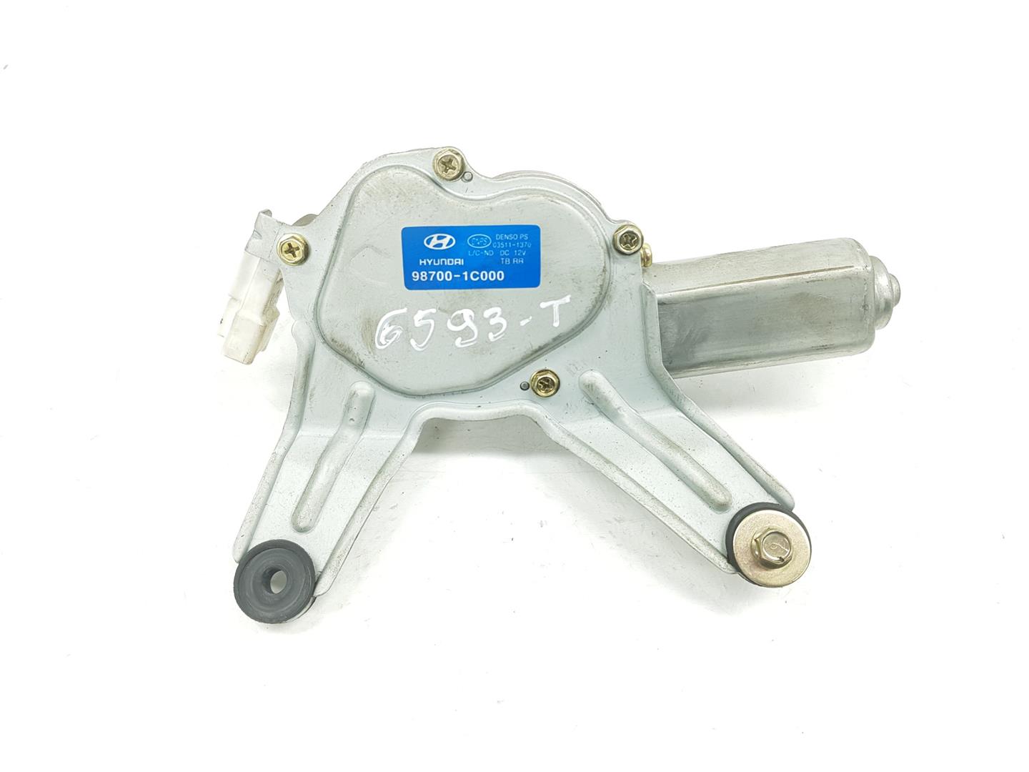 HYUNDAI Getz 1 generation (2002-2011) Tailgate  Window Wiper Motor 987001C000, 987001C000 24224726