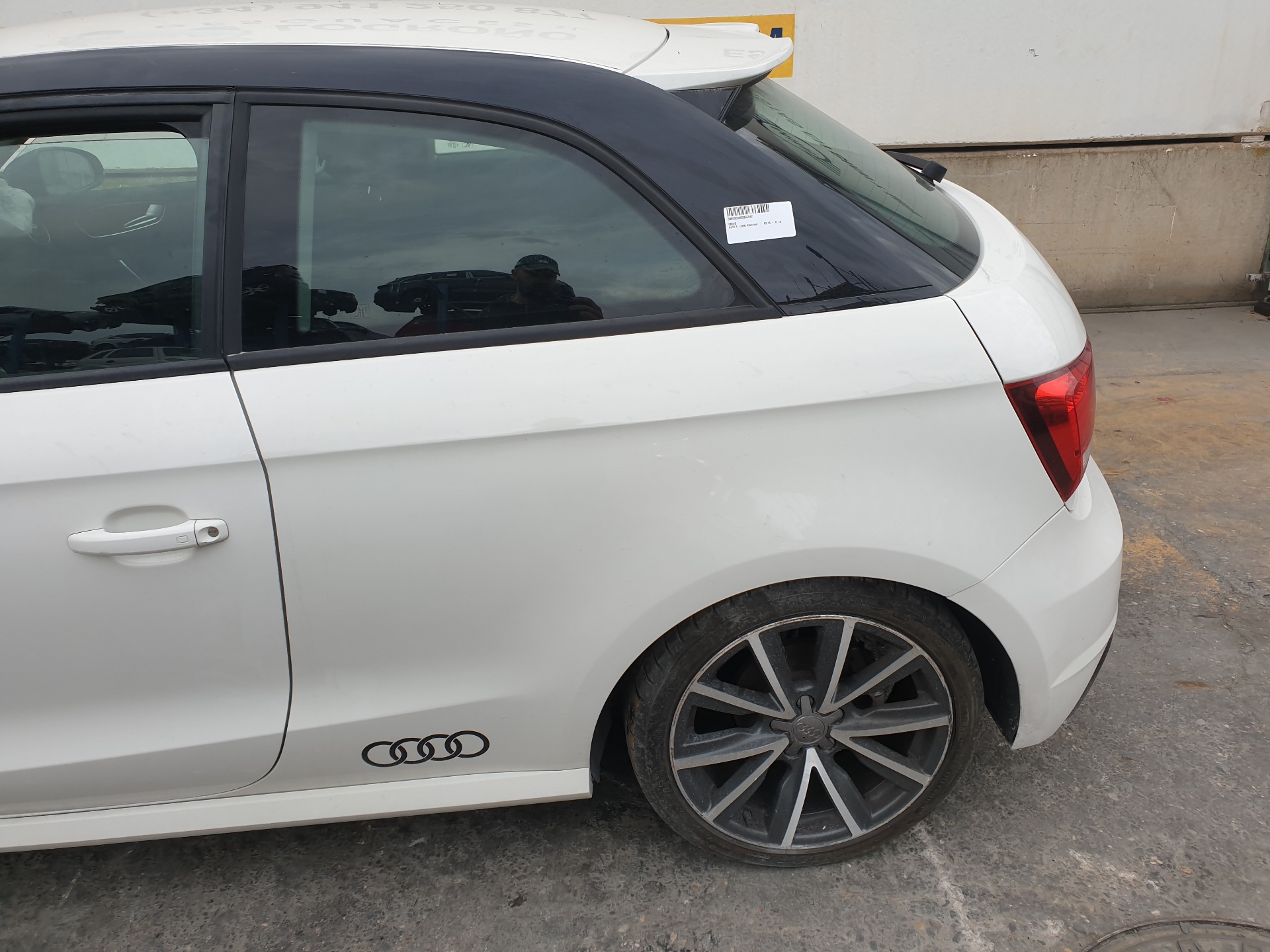 AUDI A1 8X (2010-2020) Levý přední zámek dveří 8J1837015F,8J1837015F 24246206