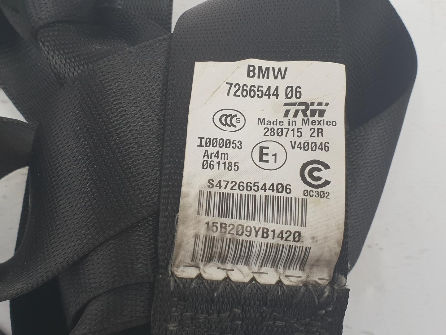 BMW X3 F25 (2010-2017) Galinis dešinys saugos diržas 7266544, 72117266544 24242832