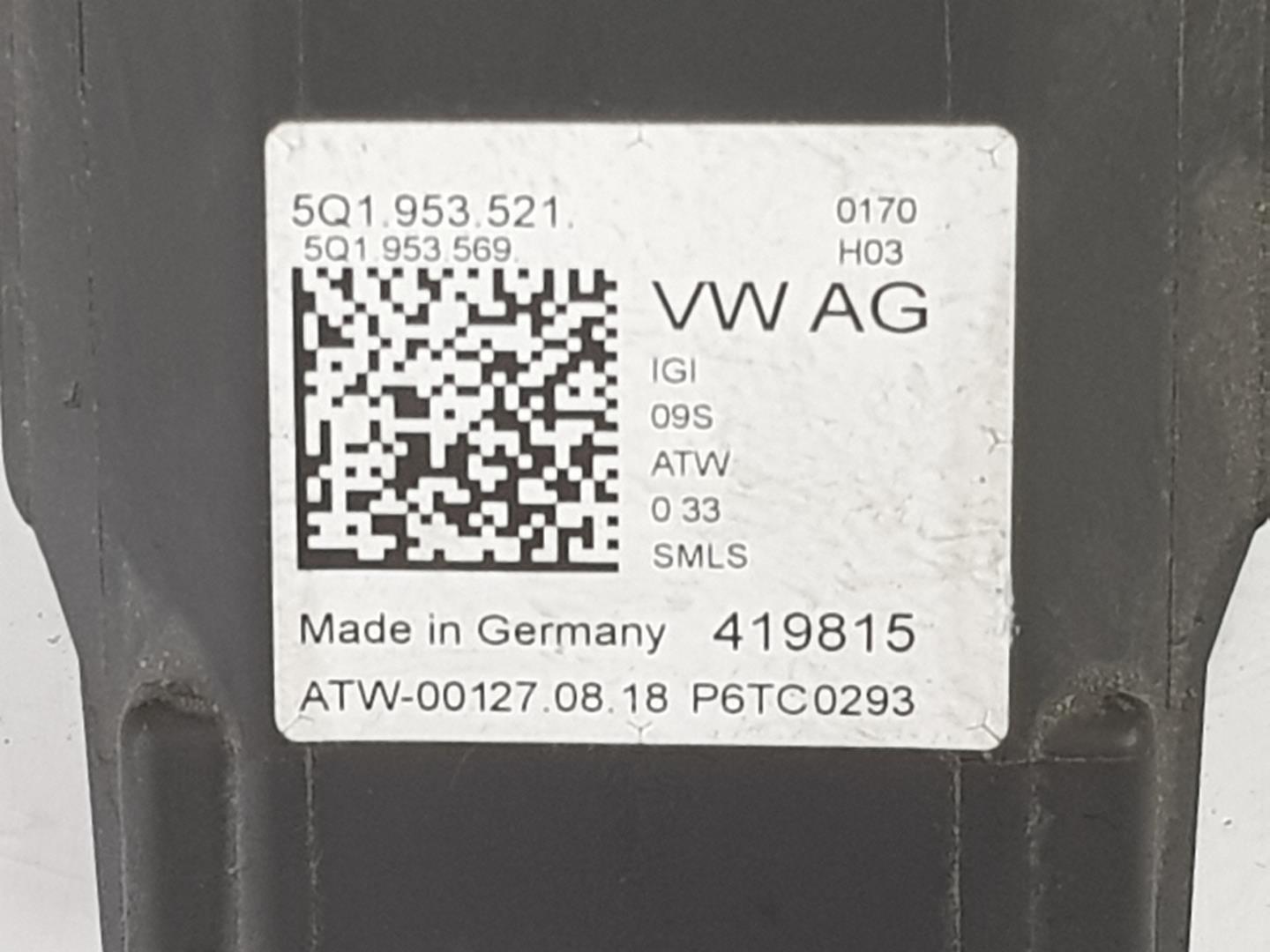 VOLKSWAGEN Tiguan 1 generation (2007-2017) Steering wheel buttons / switches 5Q1953521M,5Q1953521M 20389486