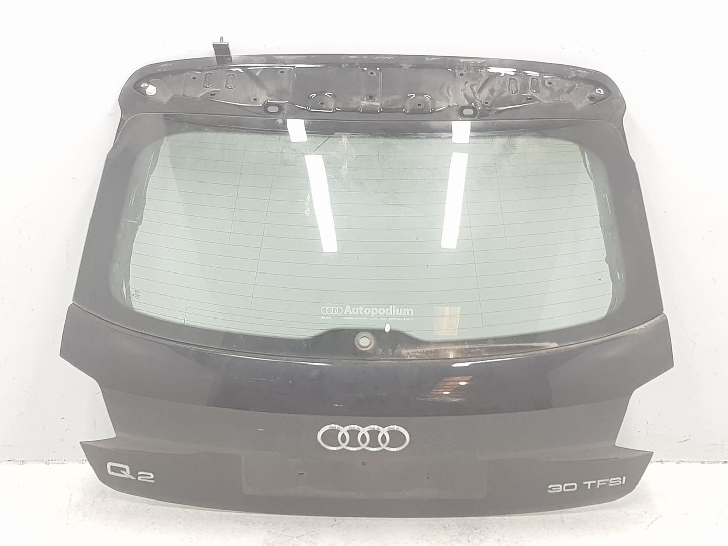 AUDI Q2 1 generation (2016-2024) Bootlid Rear Boot 81A827025E, COLORNEGROY9T 23800378