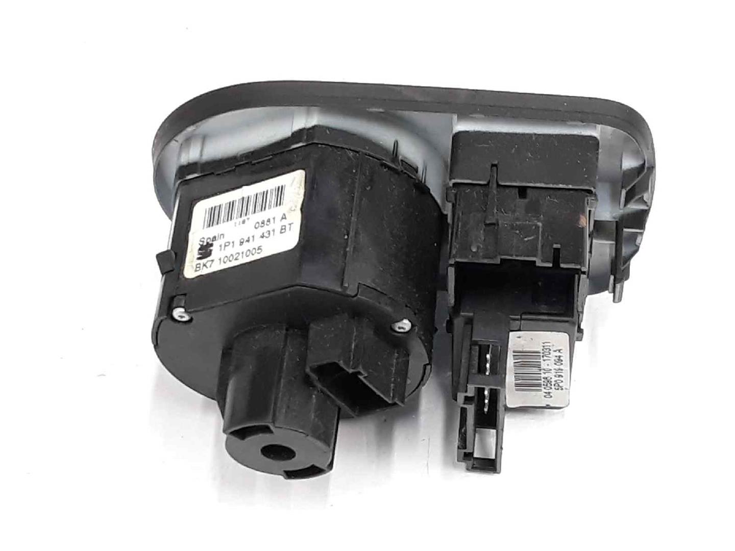 SEAT Leon 2 generation (2005-2012) Headlight Switch Control Unit 1P1941431BT, 10021005, 1P1941431CD 23777366