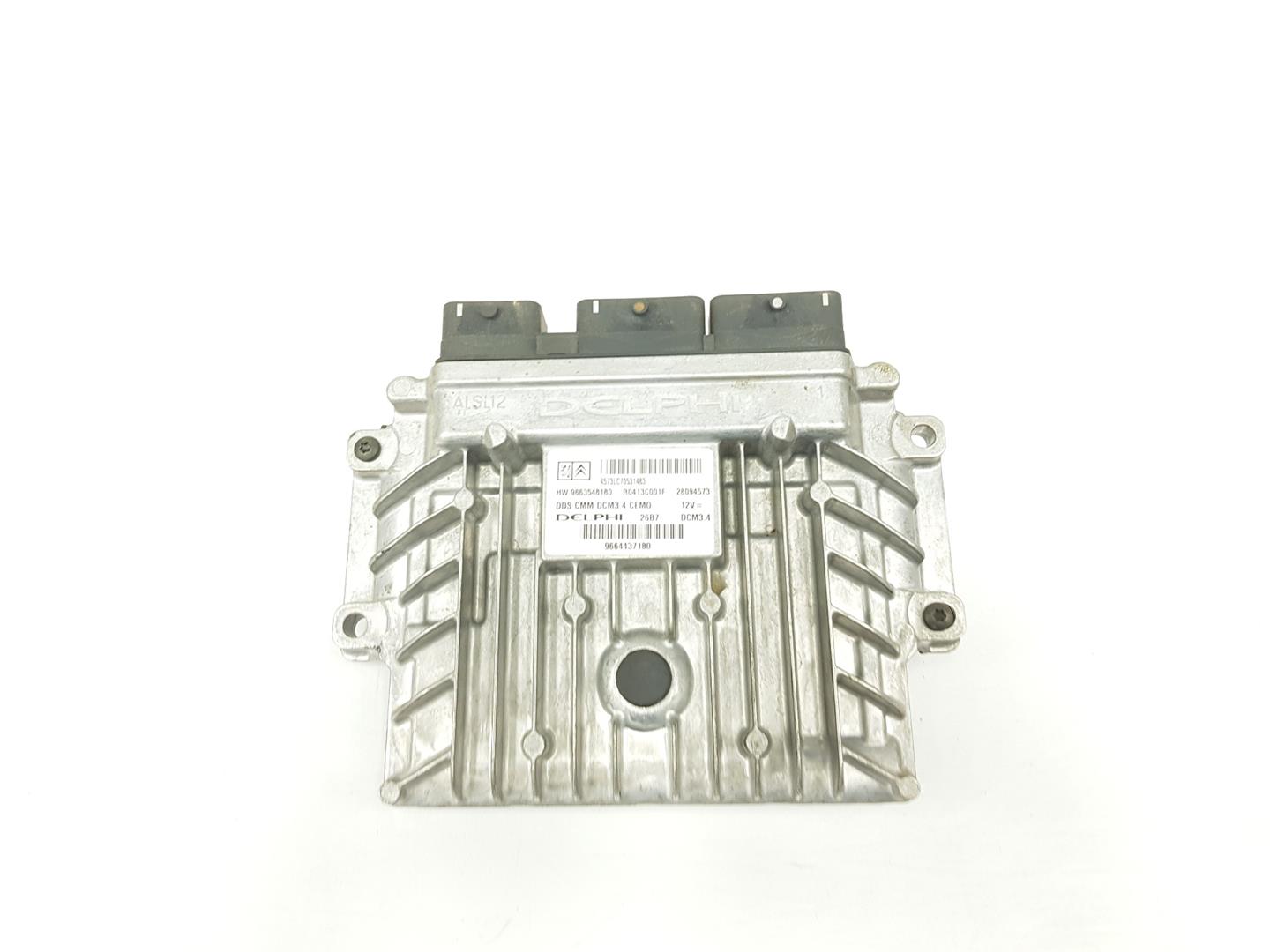 VAUXHALL 407 1 generation (2004-2010) Engine Control Unit ECU 9664437180,9664437180 19810373