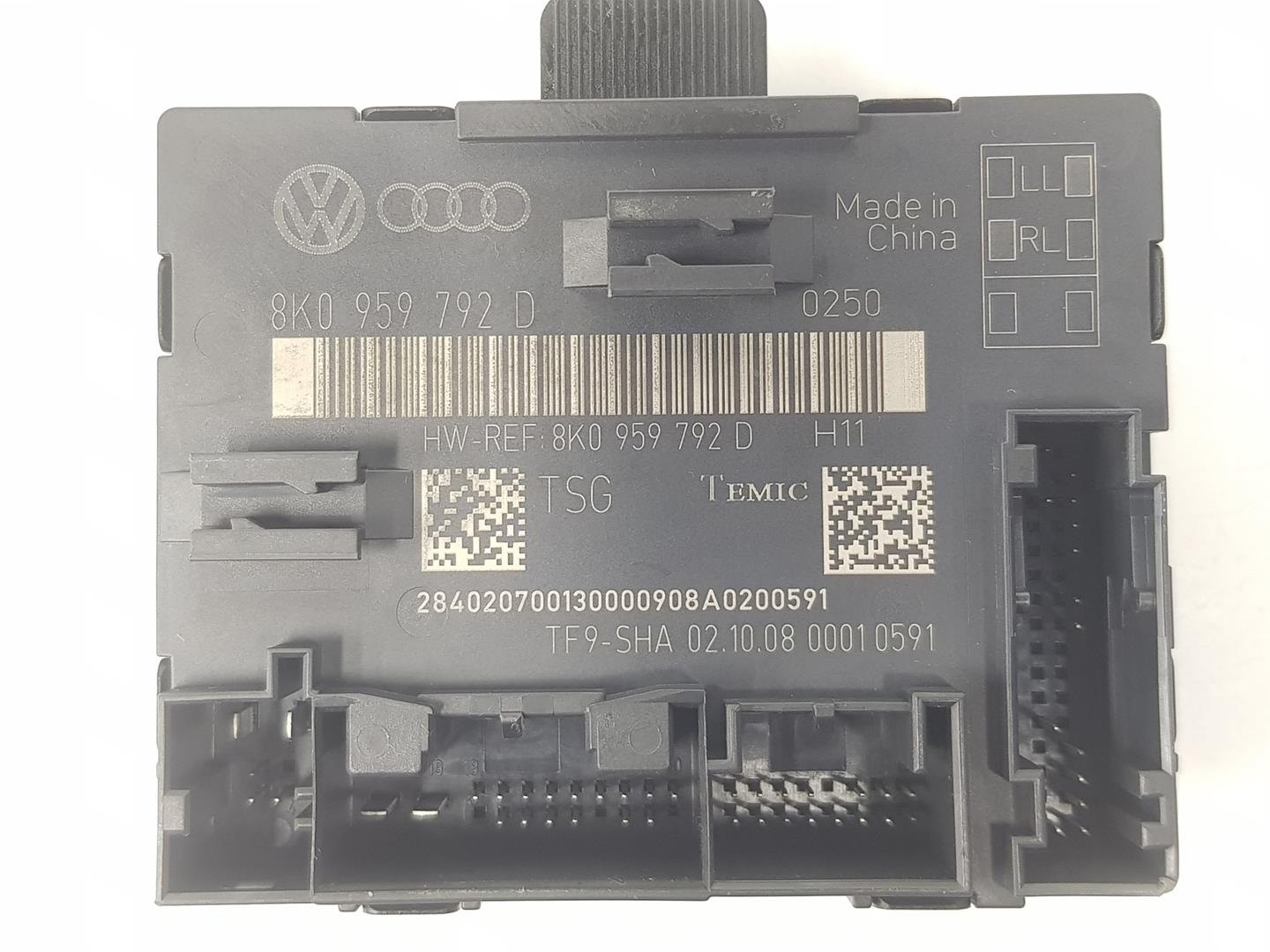 AUDI Q5 8R (2008-2017) Other Control Units 8K0959792H, 8K0959792D 24857048