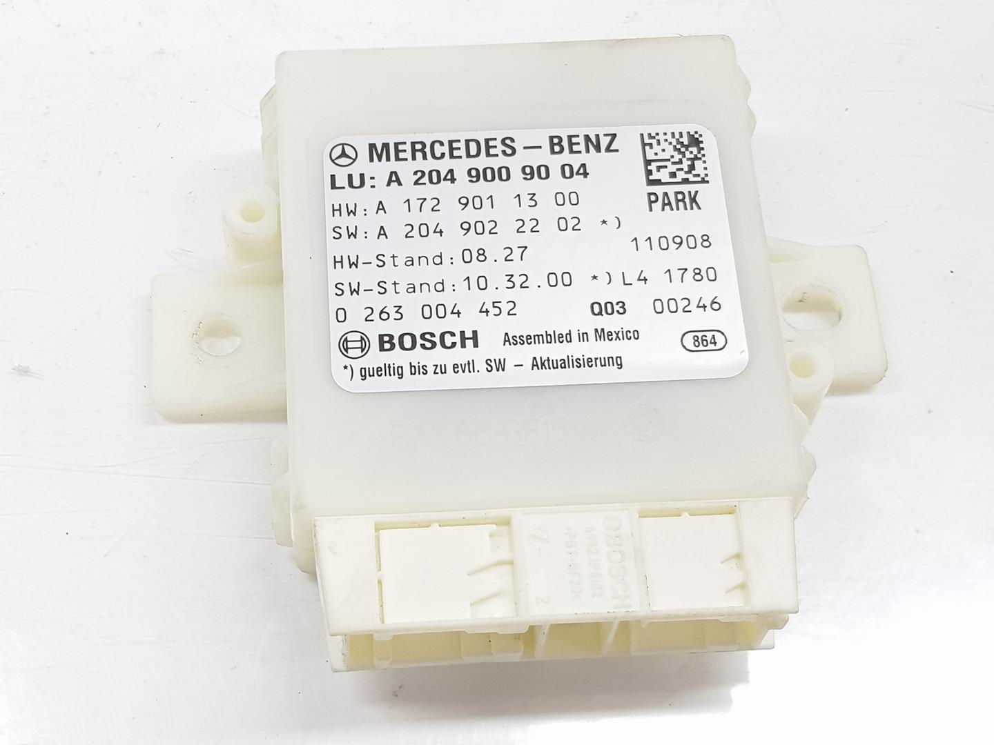 MERCEDES-BENZ C-Class W204/S204/C204 (2004-2015) Другие блоки управления A2049009004, A2049009004 24190192