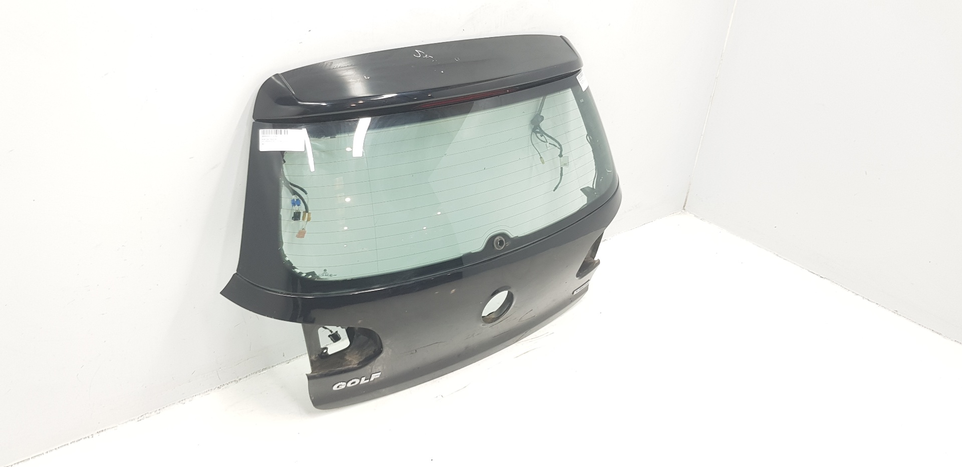 VOLKSWAGEN Golf 6 generation (2008-2015) Bootlid Rear Boot 5K6827025J,5K6827025J,NEGRO041 20613516