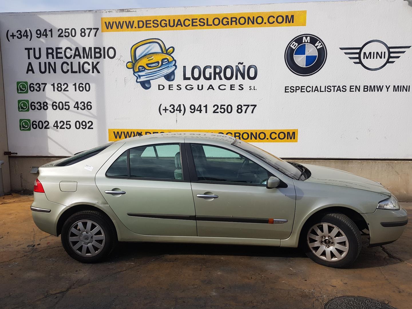 RENAULT Laguna 2 generation (2001-2007) Levý zadní světlomet na zadním víku 8200002475,8200002475 19764180