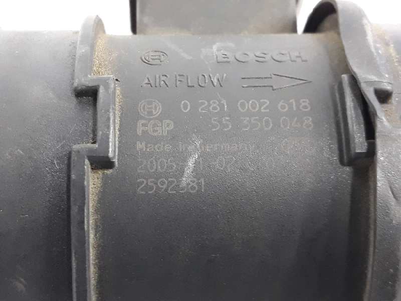 OPEL Astra J (2009-2020) Mass Air Flow Sensor MAF 55350048, 0281002618 24143273
