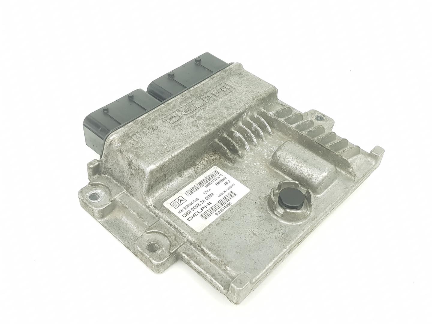 CITROËN SpaceTourer 1 generation (2017-2023) Moottorin ohjausyksikkö ECU 9809447980,9809447980 24237019