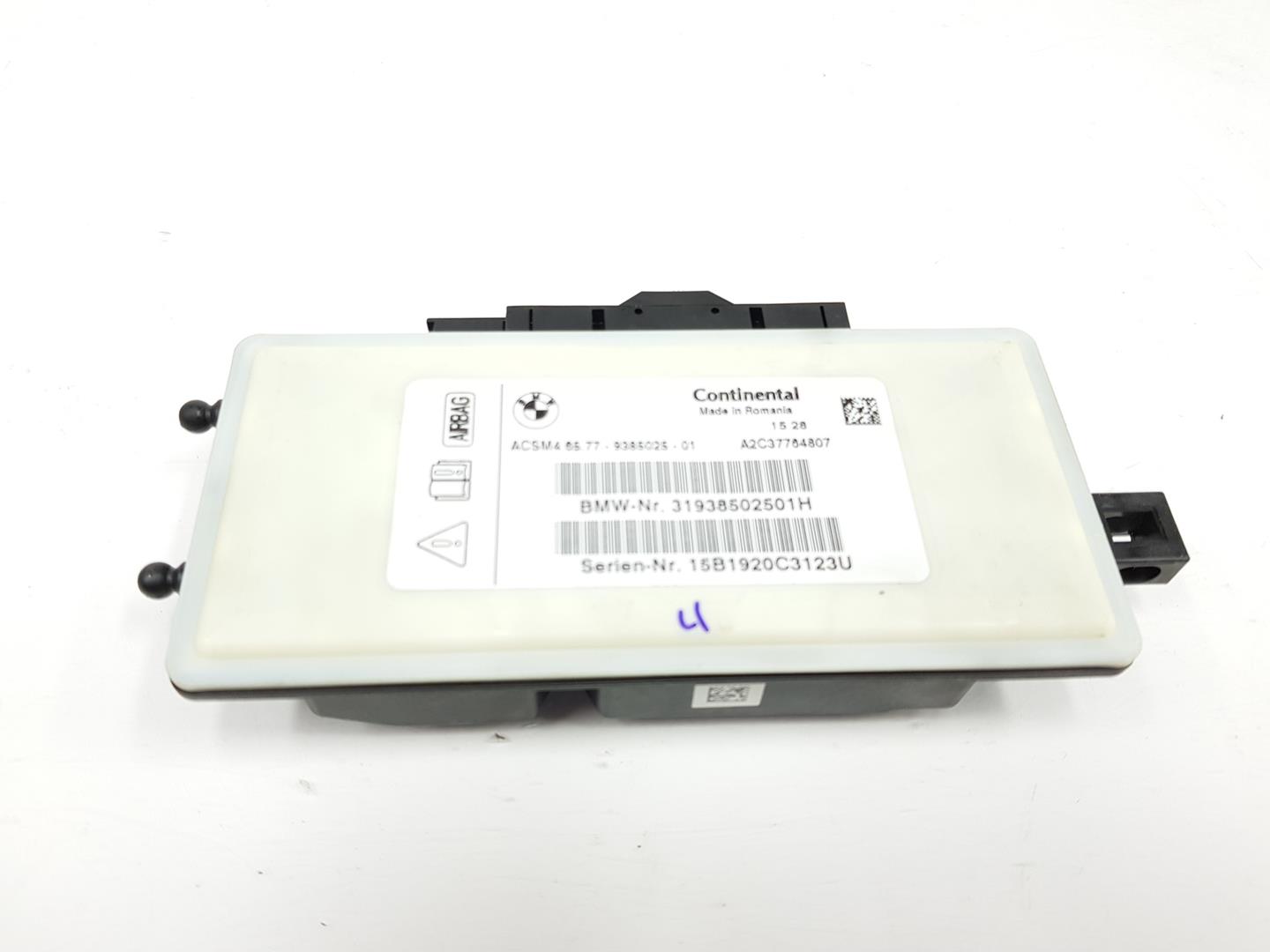 BMW X4 F26 (2014-2018) Other Control Units 9385025,65777911606 23374093