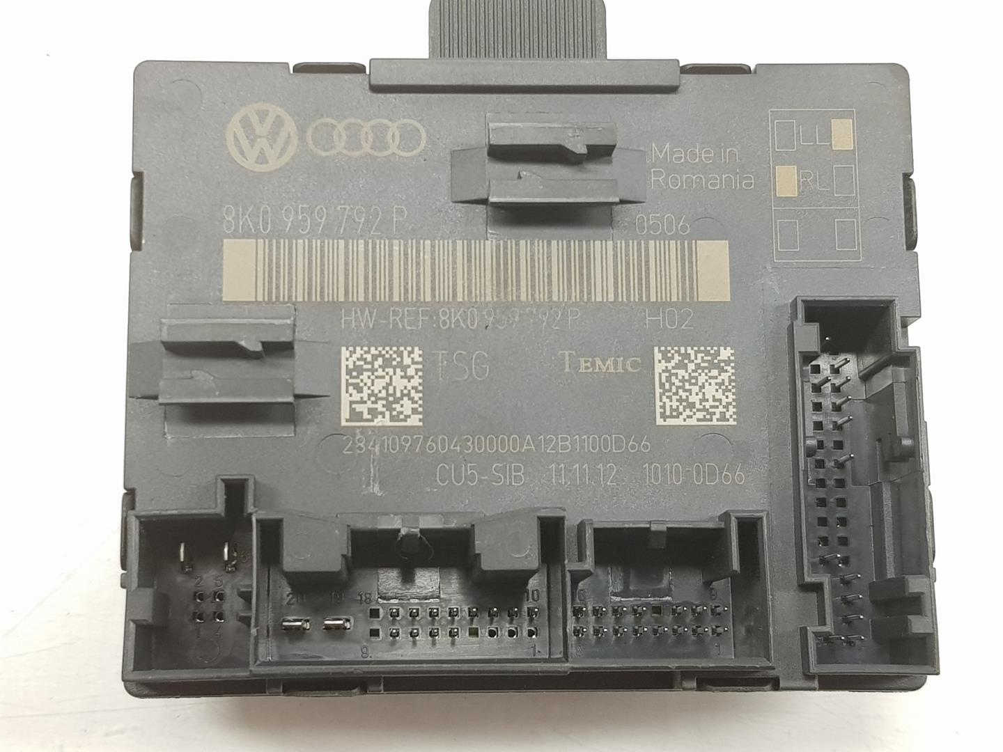 AUDI A6 C6/4F (2004-2011) Другие блоки управления 8K0959792P,8K0959792P 19928174