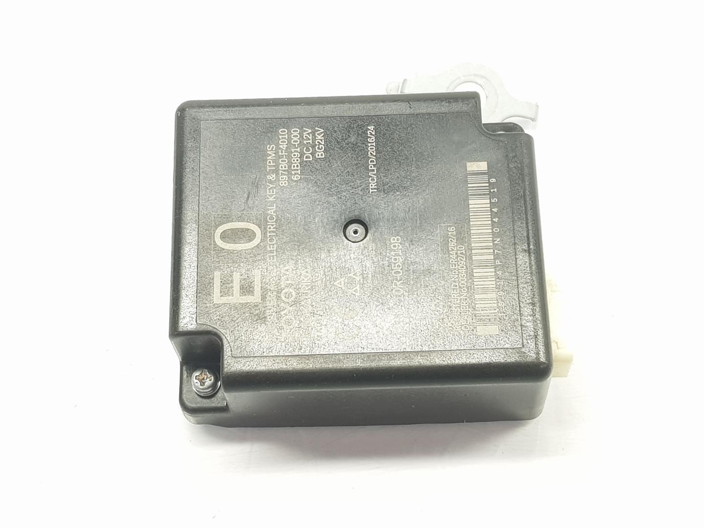 TOYOTA C-HR 1 generation (2016-2023) Other Control Units 897B0F4010,897B0F4010 24231984