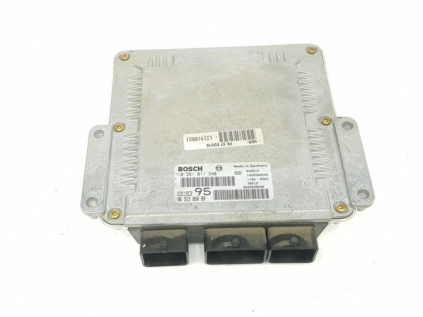 CITROËN C5 1 generation (2001-2008) Блок керування двигуном ECU 9652386080,9652386080 19770319