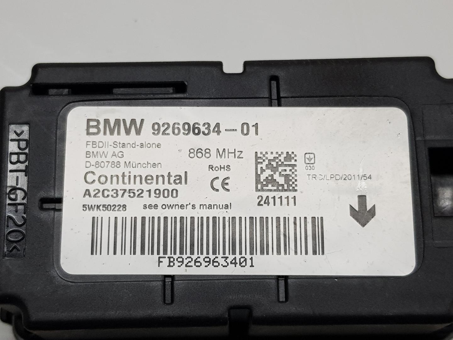 BMW 1 Series F20/F21 (2011-2020) Другие блоки управления 9269634, 61316817932 23749898