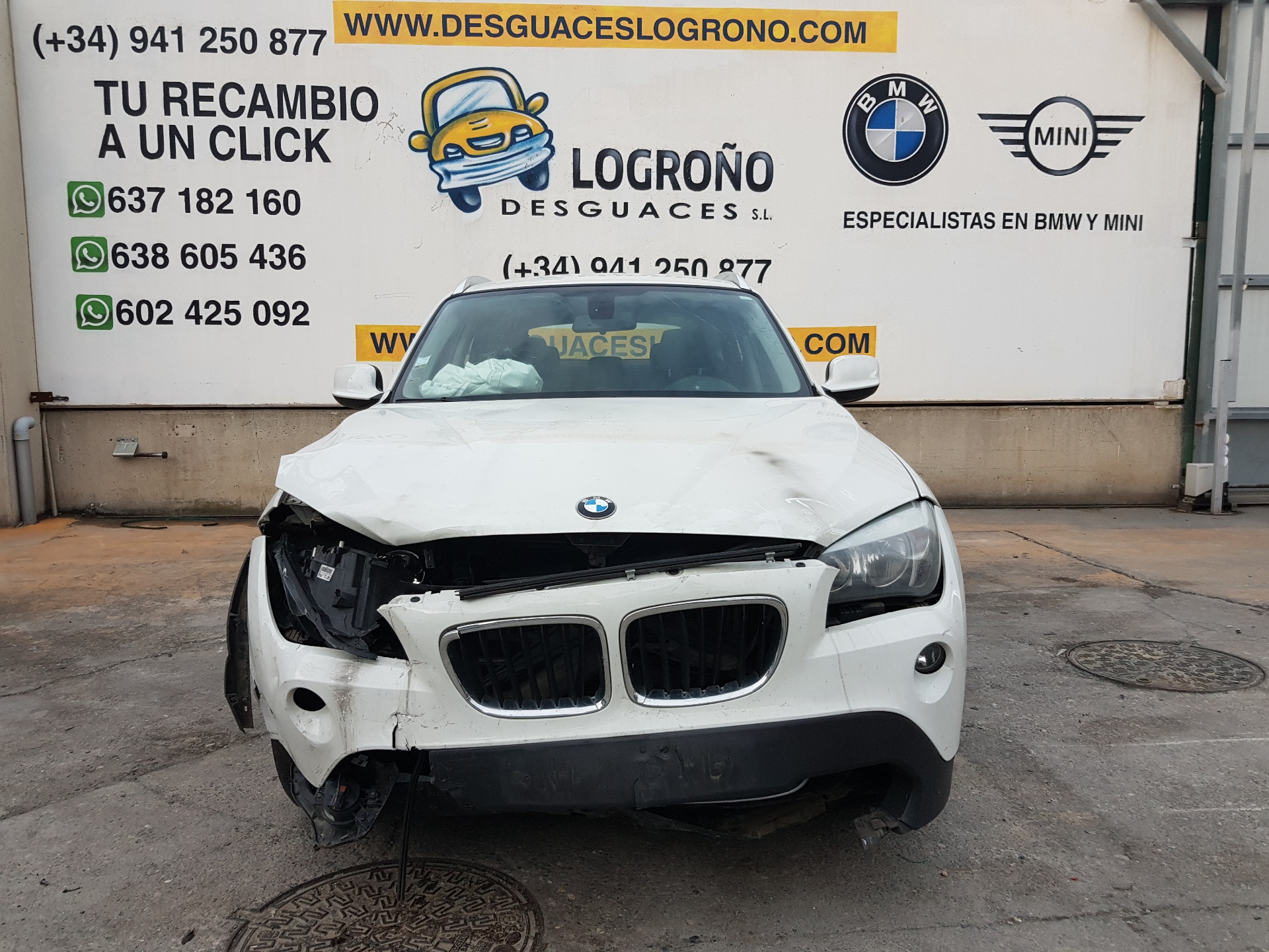 BMW X1 E84 (2009-2015) Priekšējā kreisā augšējā vadības svira/ričags 6082T6,31122405859 23894735