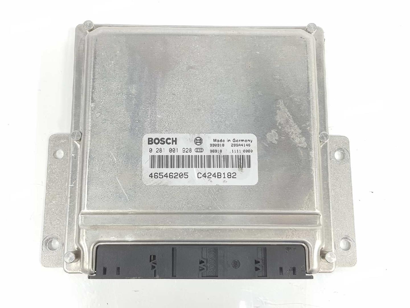 FIAT Блок за управление на двигателя ECU 0281001928, 46546205 19924239