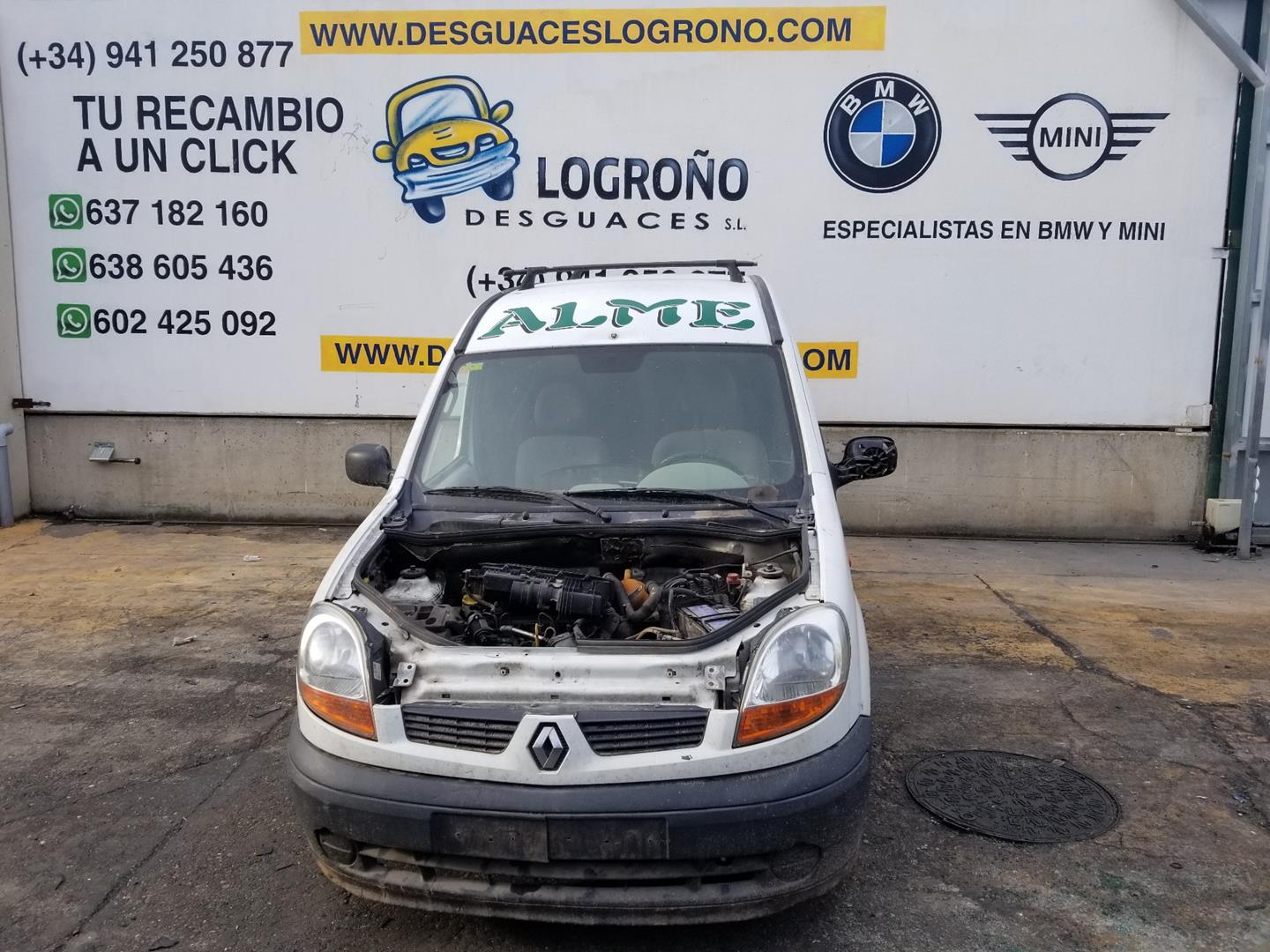 RENAULT Kangoo 1 generation (1998-2009) Priekšējo labo durvju logu pacēlājs 8200188551, 8200188551, CONMOTOR 19918515