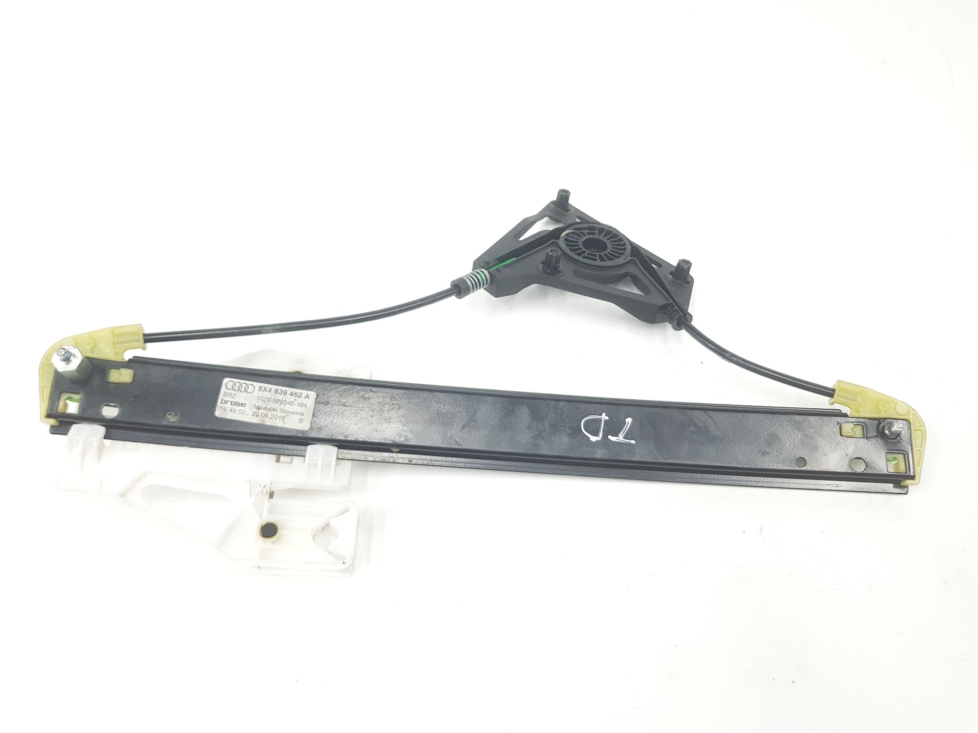 AUDI A1 8X (2010-2020) Bageste højre dør vinduesregulator 8X4839462A,8X4839462A 27256086