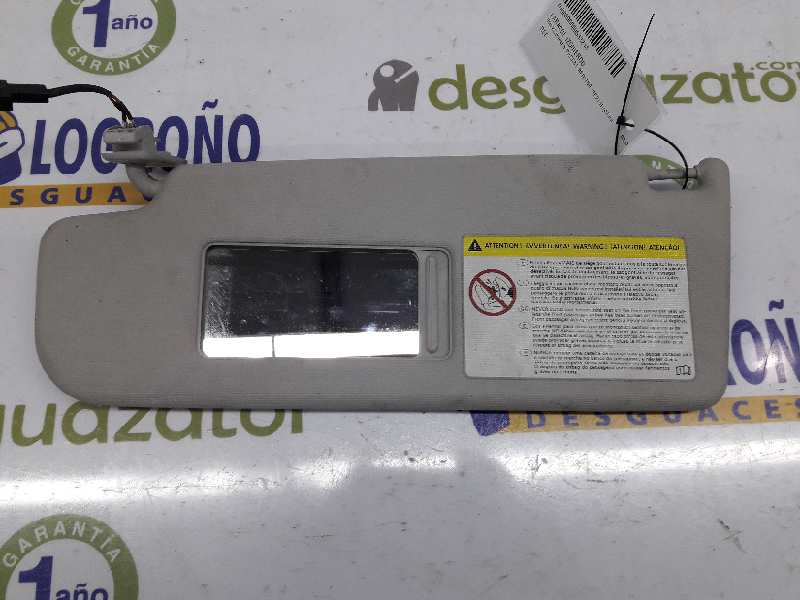 VOLKSWAGEN Passat B6 (2005-2010) Left Side Sun Visor 3C0857551P,3C0857551P 19564776