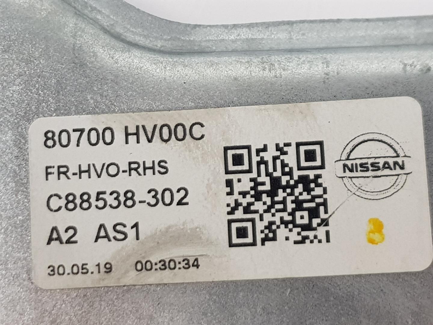 NISSAN Qashqai 2 generation (2013-2023) Priekšējo labo durvju logu pacēlājs 80700HV00C, 80700HV00D 19868102