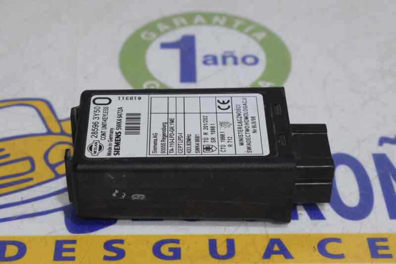 NISSAN Patrol Y61 (1997-2023) Other Control Units 285963Y50,285963Y50,5WK46472A 19567851