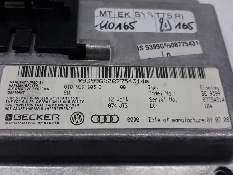 AUDI A4 B5/8D (1994-2001) Other Interior Parts 8Y0919603C,8Y0919603C 24036357