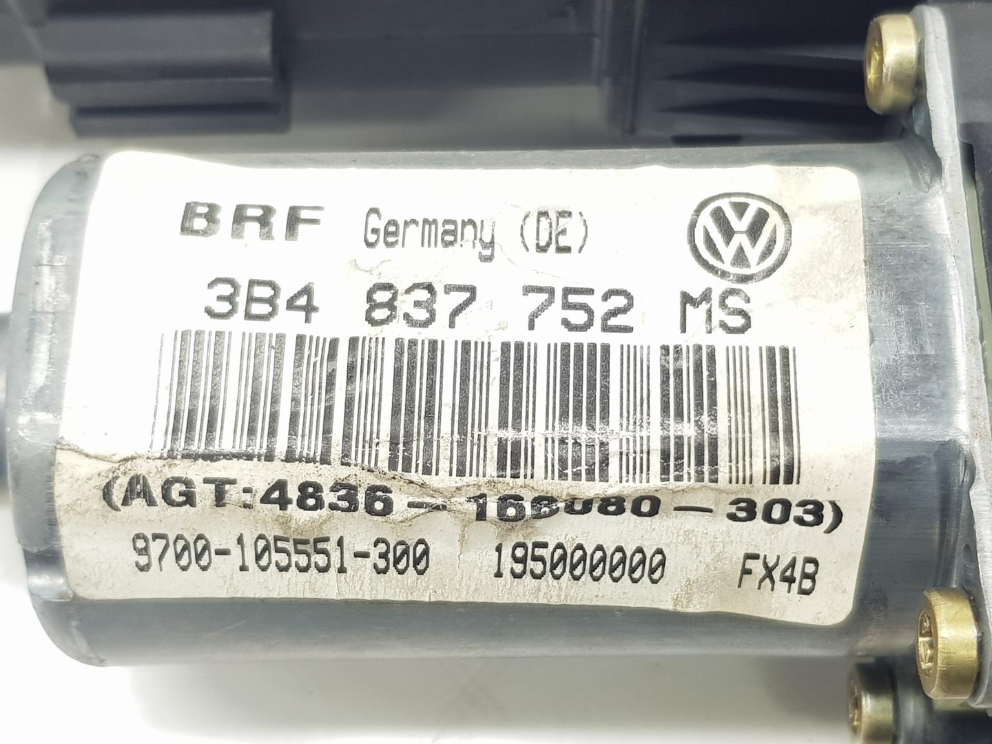 VOLKSWAGEN Passat B5 (1996-2005) Priekšējo kreiso durvju logu pacēlāja motorīts 3B4837752MS,1C1959801 19939289