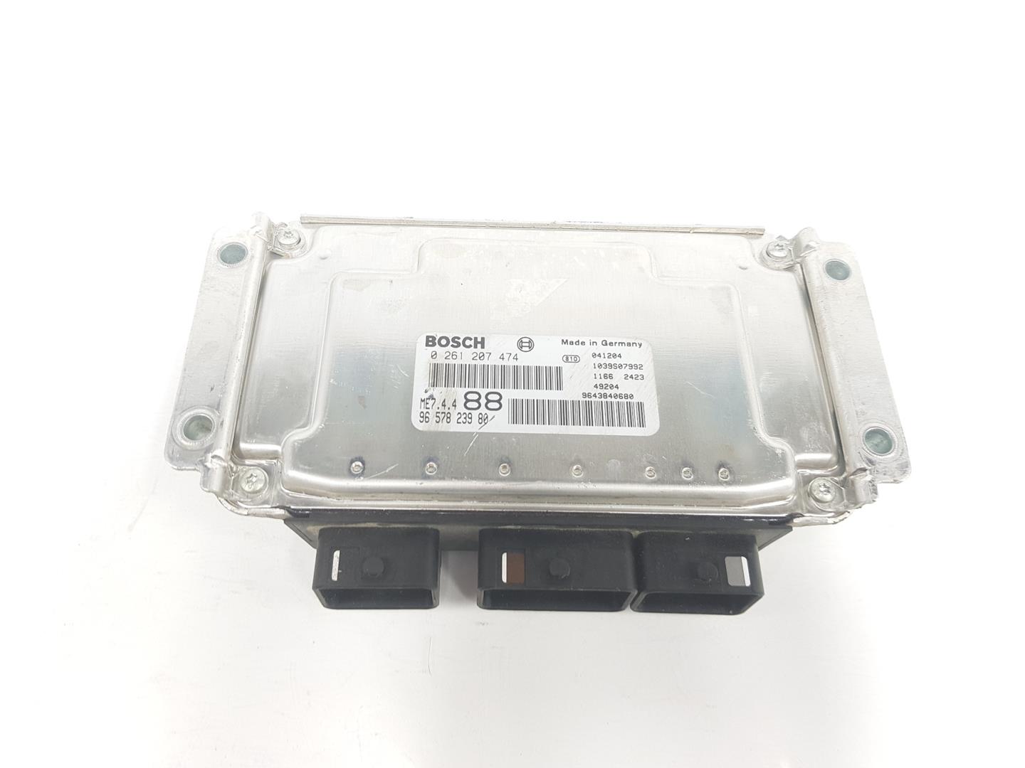 PEUGEOT 307 1 generation (2001-2008) Variklio kompiuteris 9657823980,9657823980 19929242