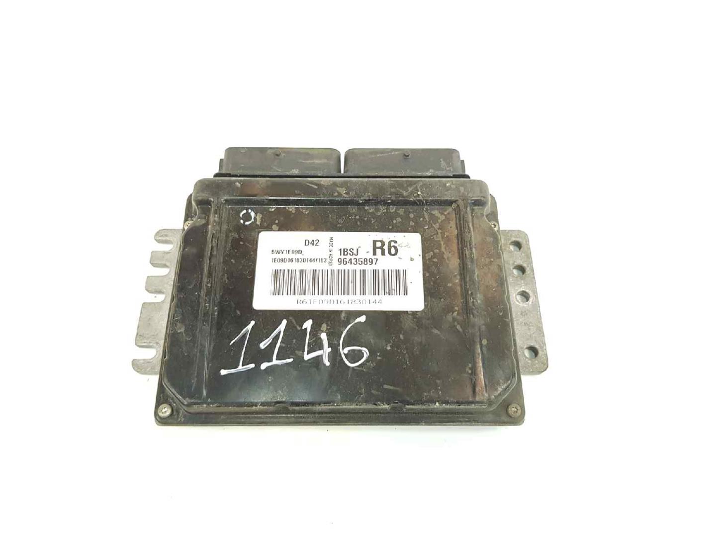 CHEVROLET Rezzo 1 generation (2004-2009) Блок керування двигуном ECU 96435897,96435897 19680237