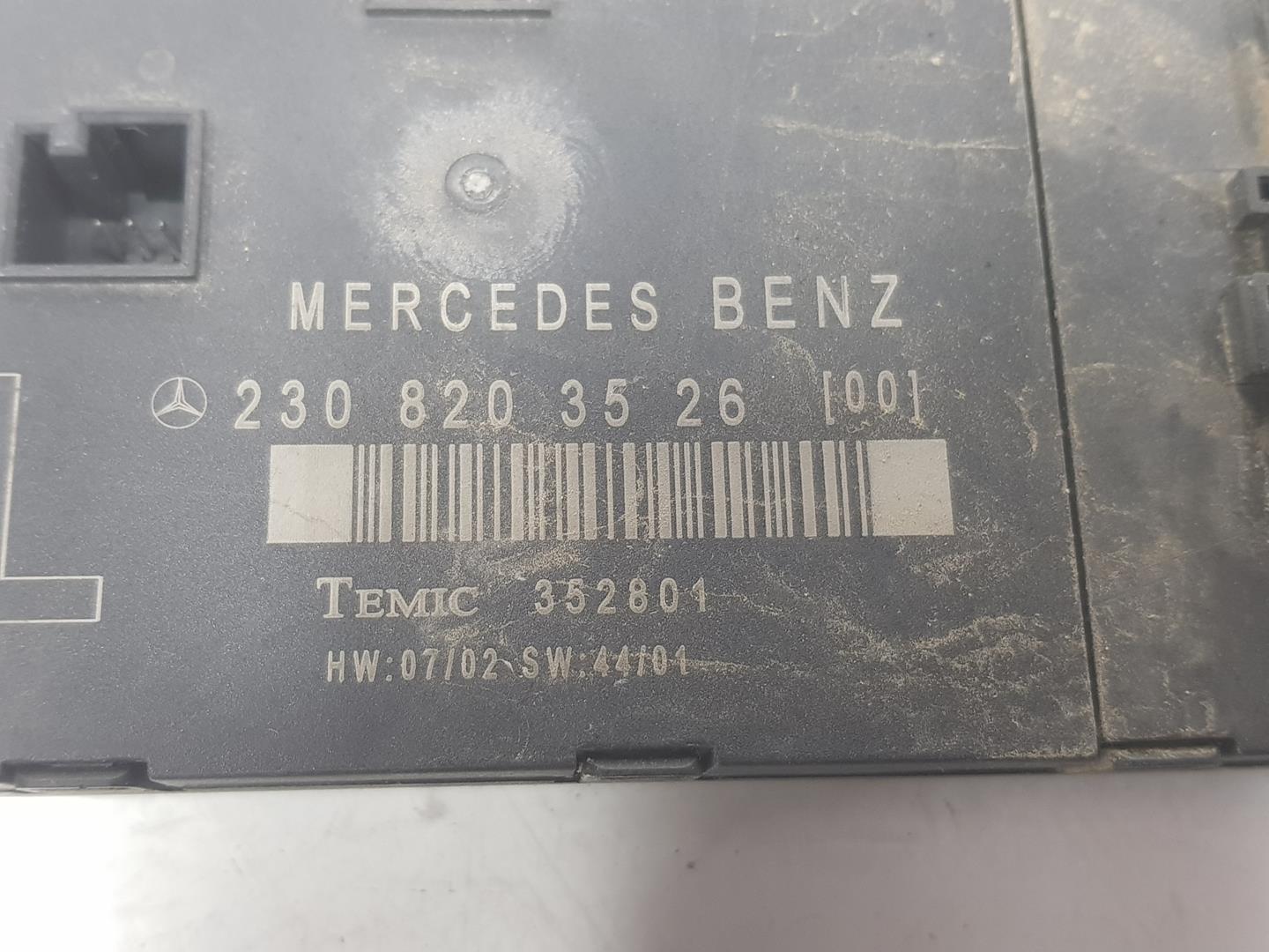 MERCEDES-BENZ SL-Class R230 (2001-2011) Kiti valdymo blokai A2308203526, 2308203526 24122625