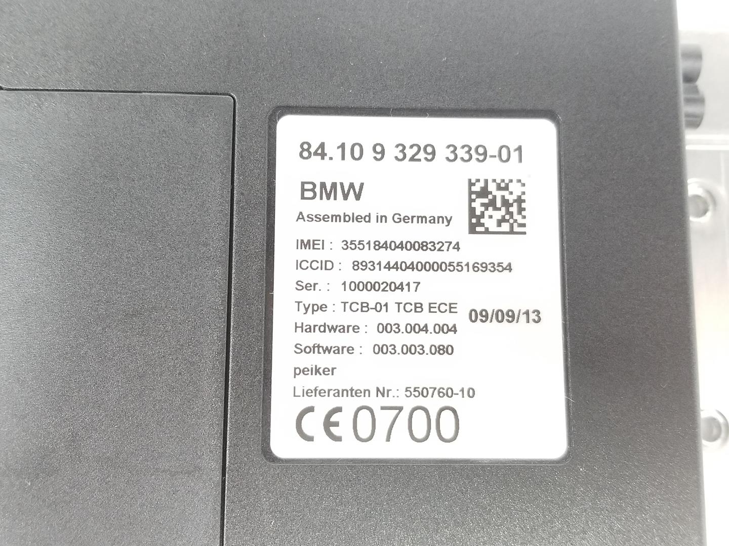 BMW 4 Series F32/F33/F36 (2013-2020) Kiti valdymo blokai 84109329339, 9329339 24191516