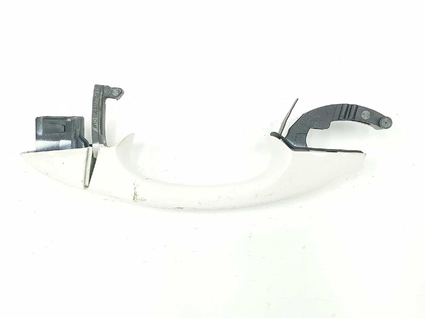 SEAT Leon 3 generation (2012-2020) Rear Left Door Exterior Handle 5G0837205N, 5G0837205N, COLORBLANCOB9A 19760784