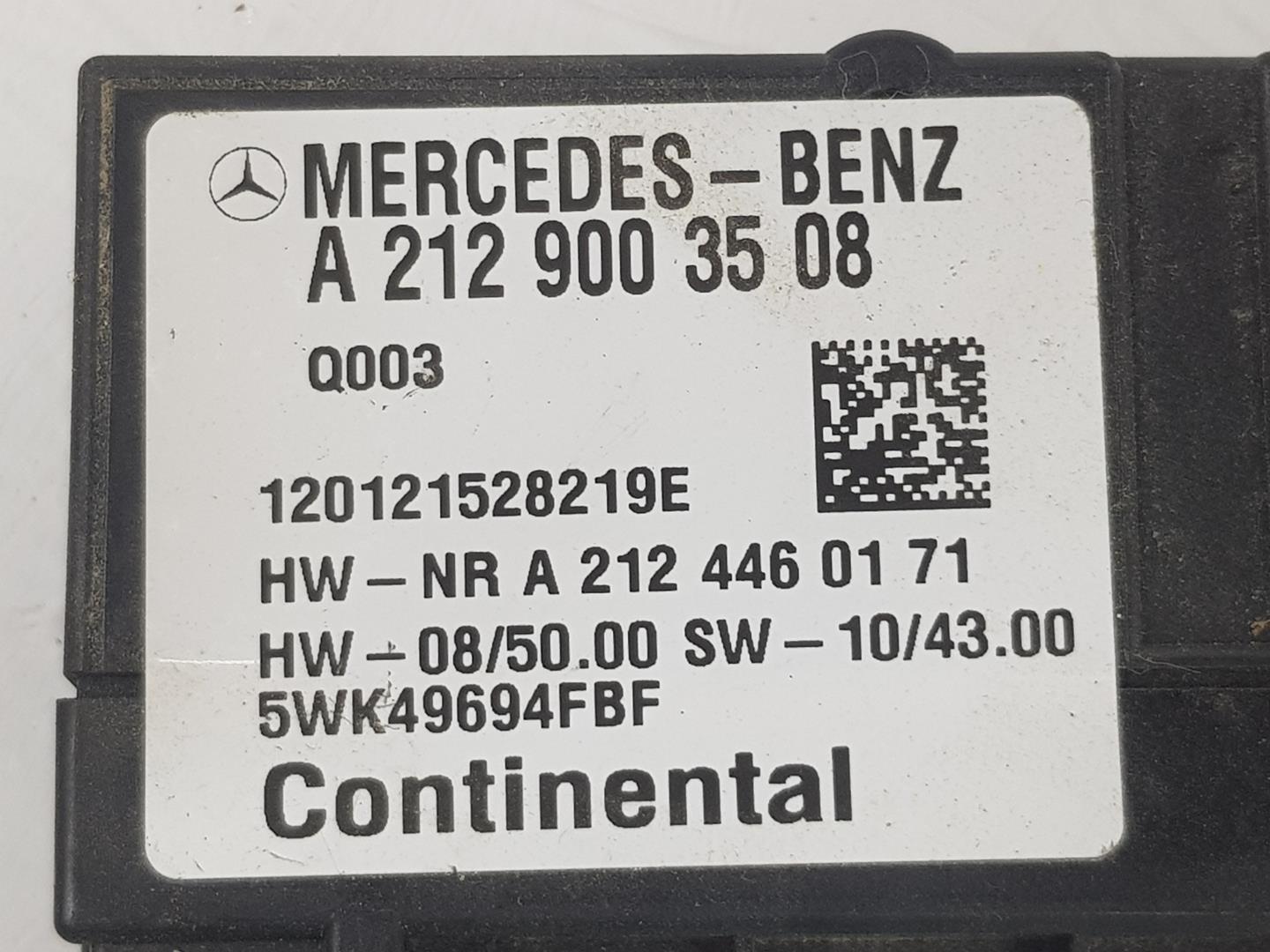 MERCEDES-BENZ GLK-Class X204 (2008-2015) Muut ohjausyksiköt A2129003508,A2129003508 19830227