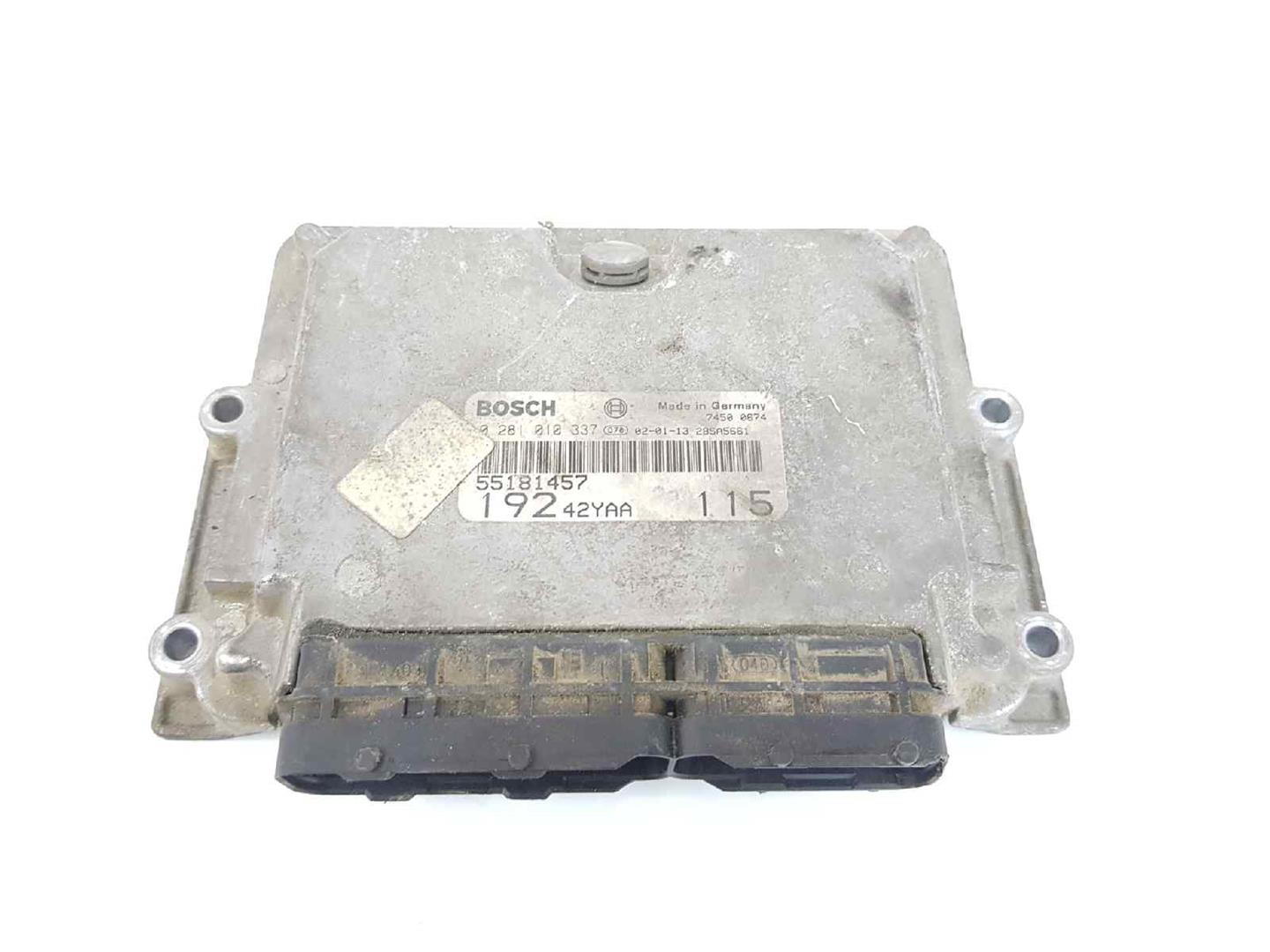 FIAT Stilo 1 generation (2001-2010) Engine Control Unit ECU 55181457 19680659