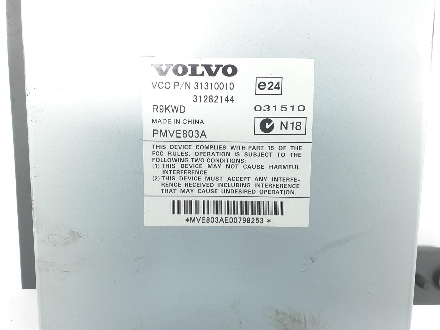 VOLVO XC60 1 generation (2008-2017) Kiti valdymo blokai 31282144, 31310010 19819605