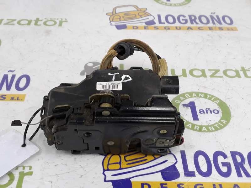 SEAT Leon 1 generation (1999-2005) Rear Right Door Lock 3B4839016M,3B4839016AL 19626575