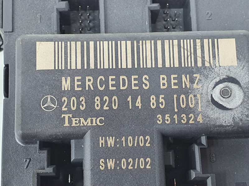 MERCEDES-BENZ C-Class W203/S203/CL203 (2000-2008) Другие блоки управления A2038201485, A2038201485 19756506