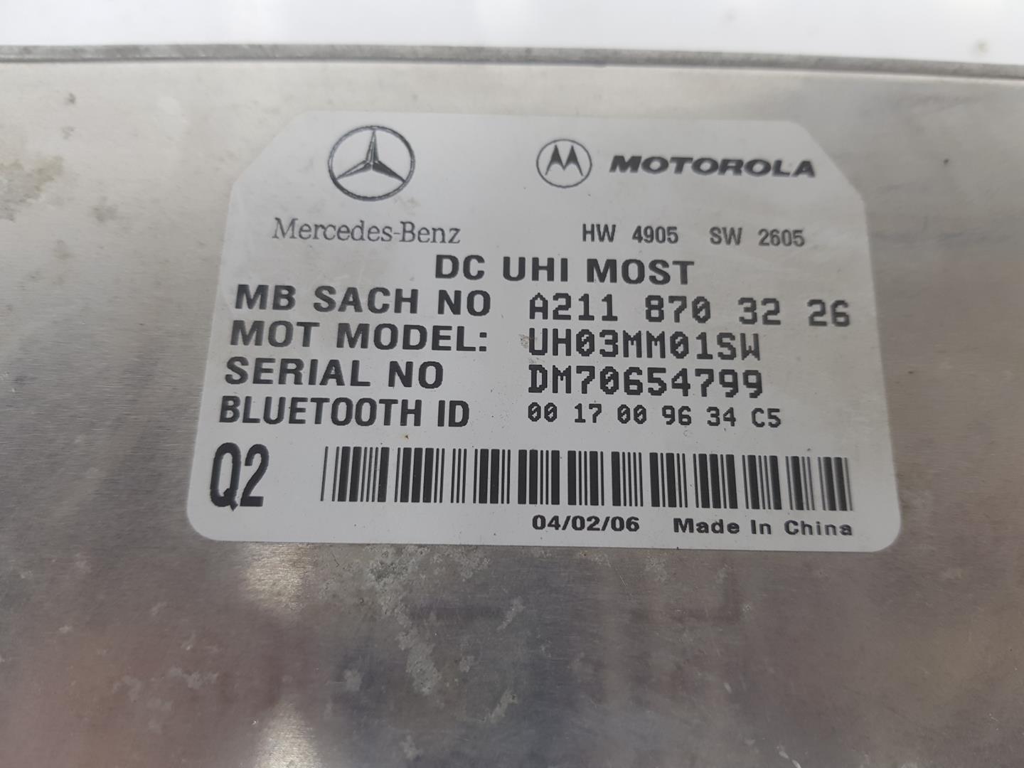 MERCEDES-BENZ M-Class W164 (2005-2011) Telefonní řídící jednotka A2118703226,A2118703226 19883367