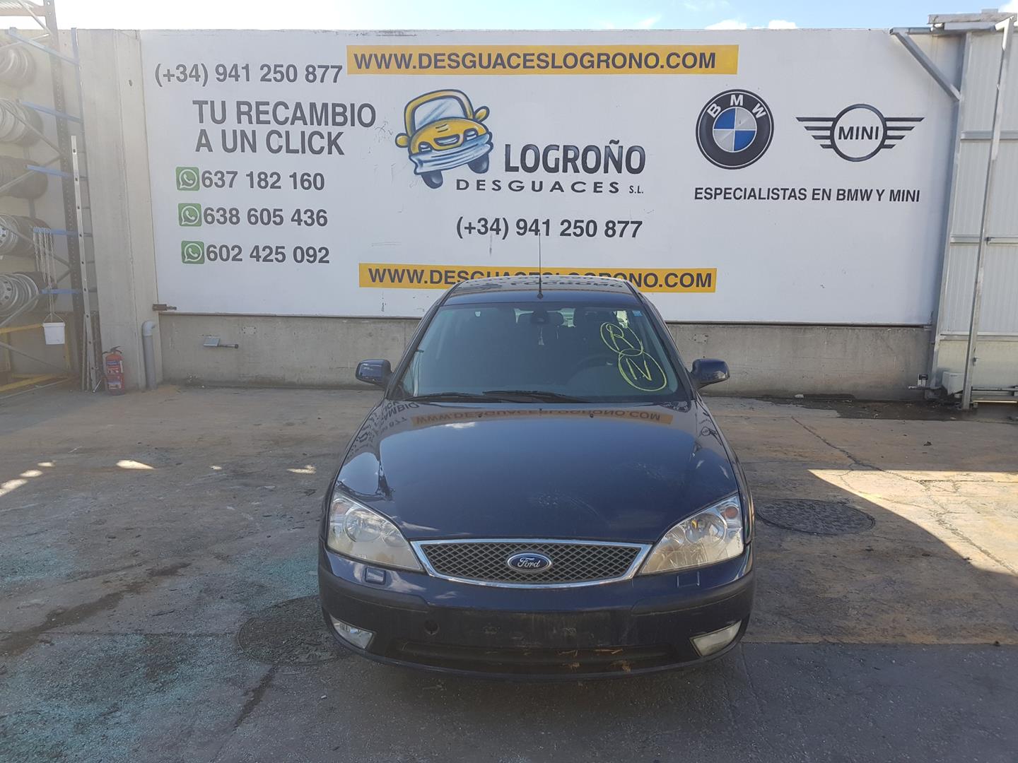 FORD Mondeo 3 generation (2000-2007) Капот 1118533, 1118533, AZULOSCURO 19895201