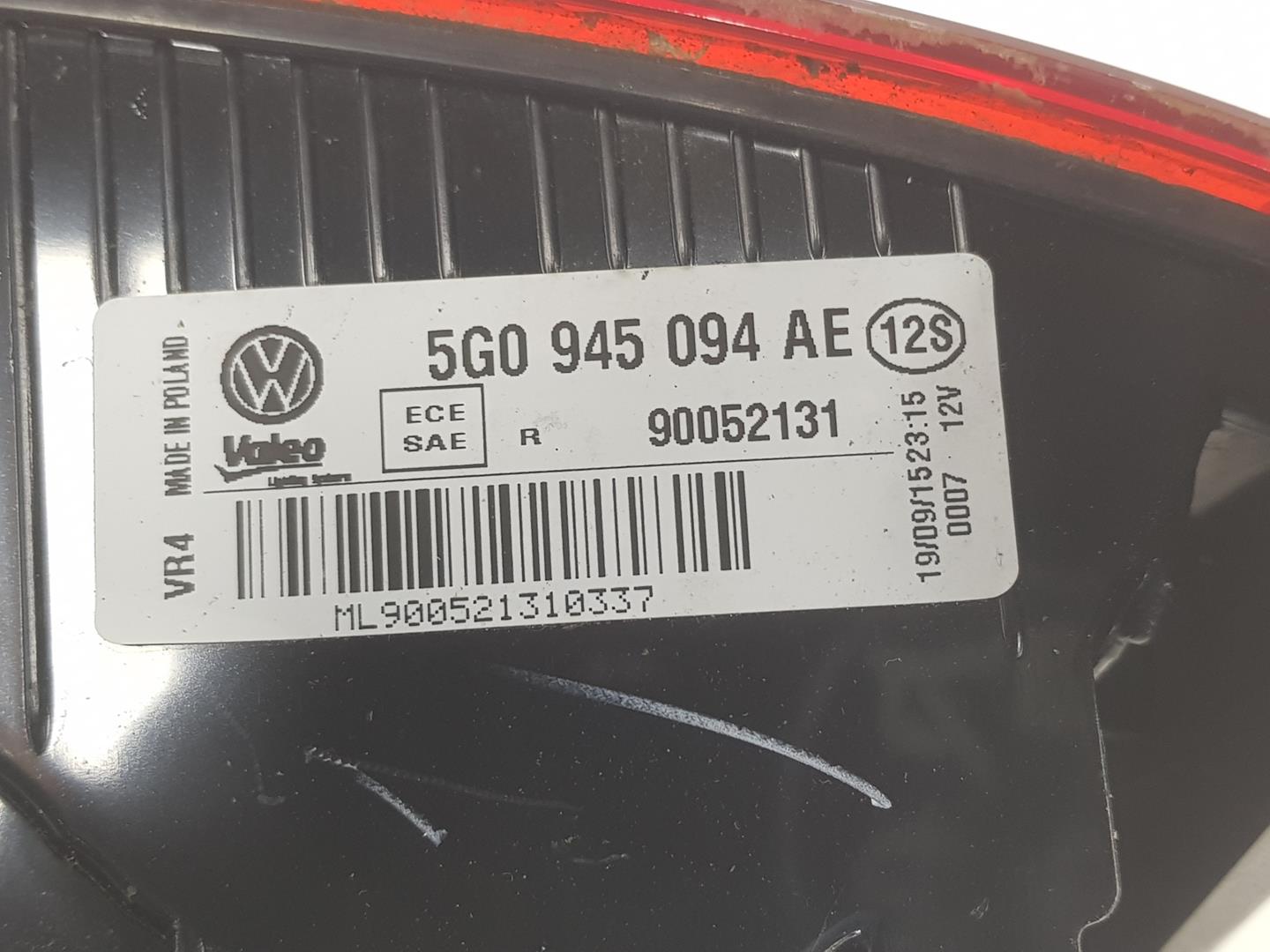 VOLKSWAGEN Golf 7 generation (2012-2024) Far dreapta față 5G0945094AE,5G0945094AE 24137991