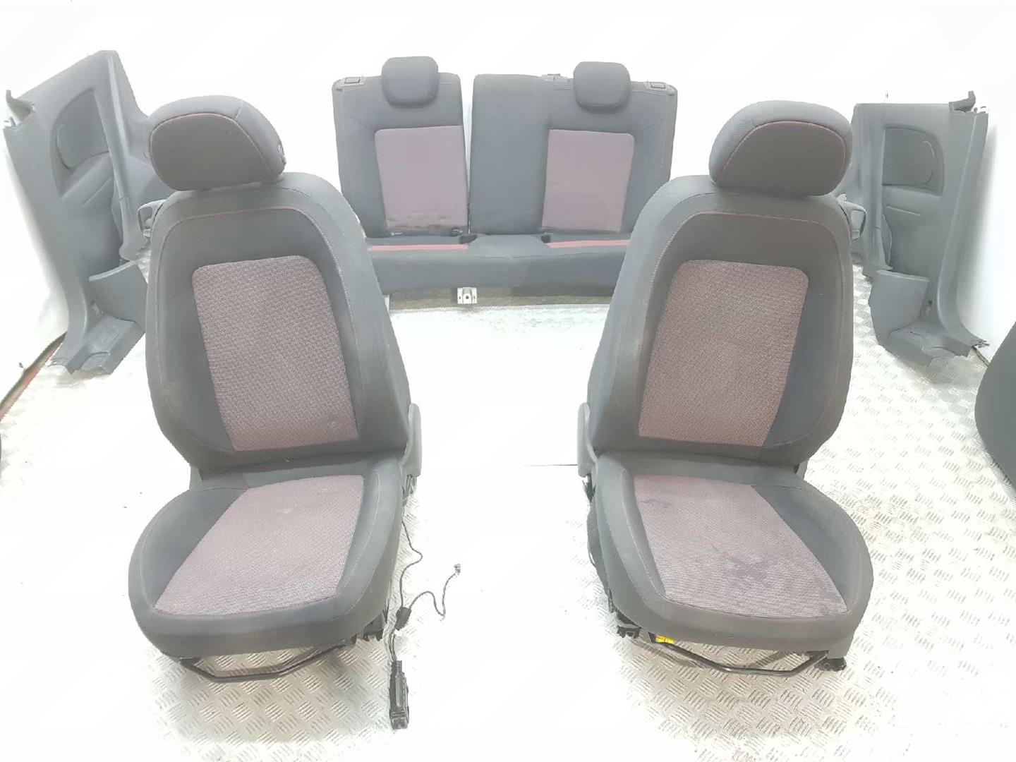 OPEL Corsa D (2006-2020) Seats MANUALES, TELANEGRAYROJA 24114745